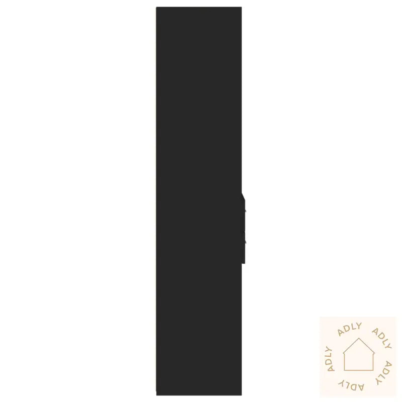 Hylle Svart 45X42,5X185 Cm Konstruert Tre