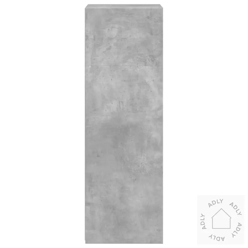 Hylle Betonggrå 45X41X124 Cm Konstruert Tre