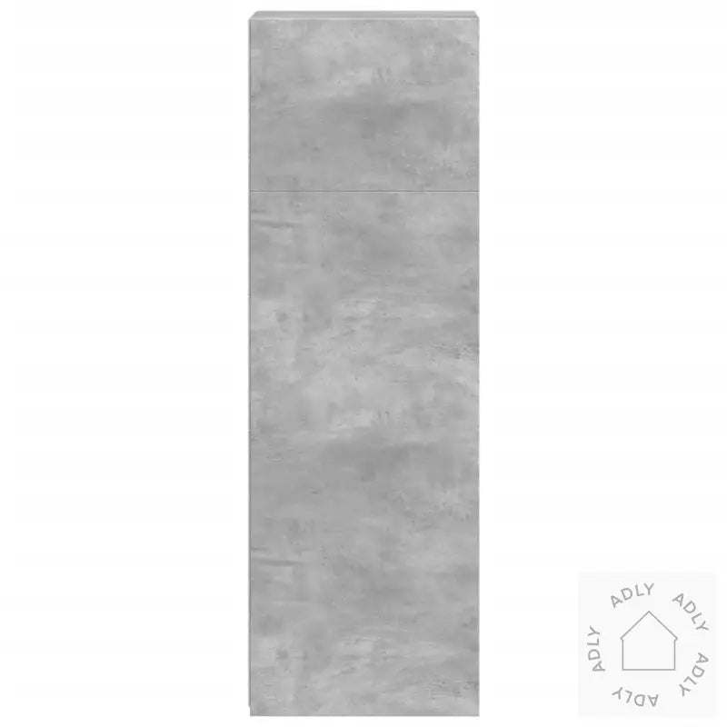 Hylle Betonggrå 30X41X124 Cm Konstruert Tre