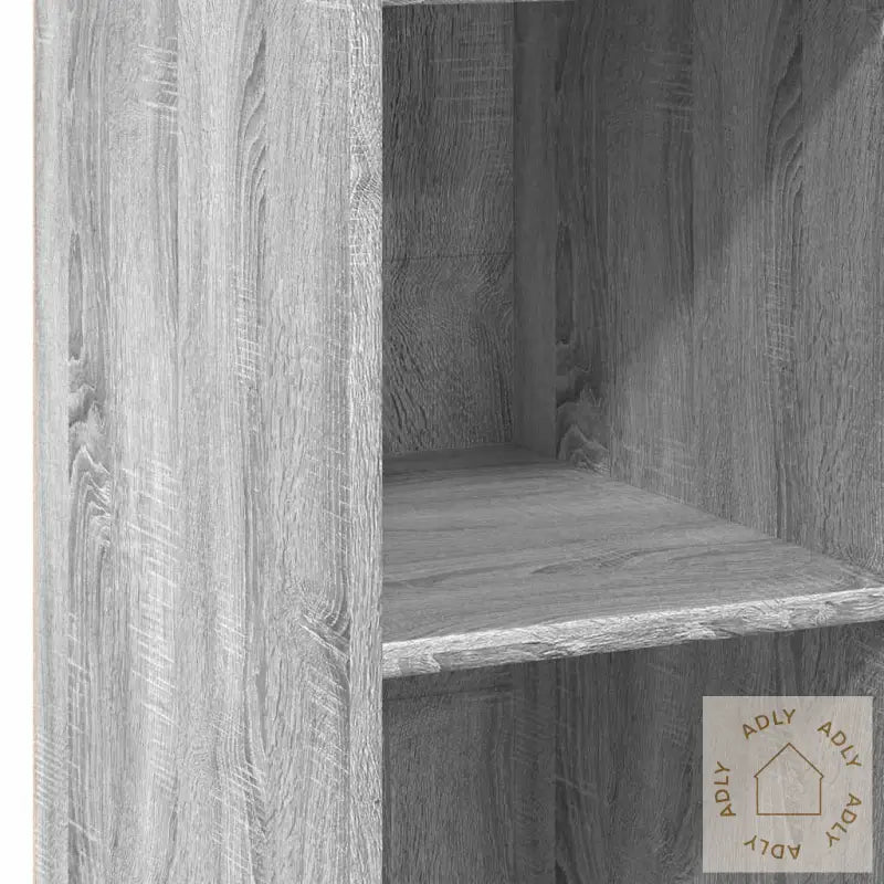 Hylle Grå Sonoma 40X41X124 Cm Konstruert Tre