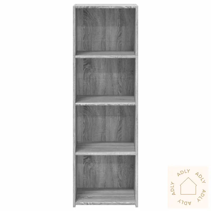 Hylle Grå Sonoma 40X41X124 Cm Konstruert Tre