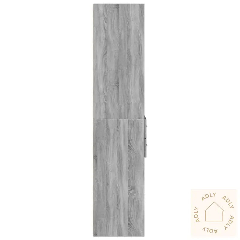 Hylle Grå Sonoma 40X42,5X185 Cm Konstruert Tre