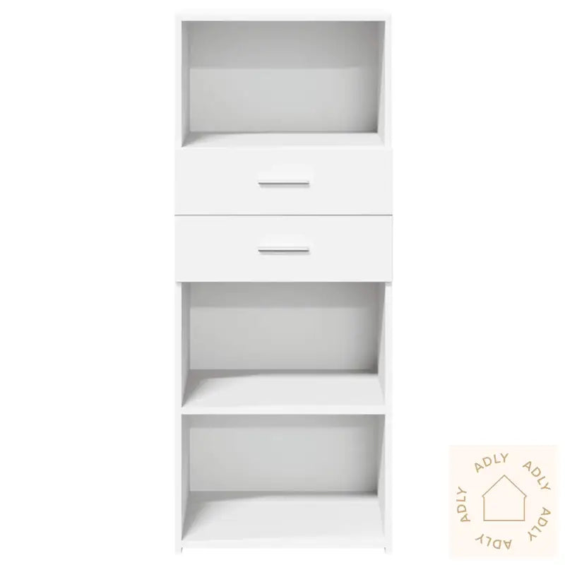 Hylle Hvit 50X42,5X124 Cm Konstruert Tre