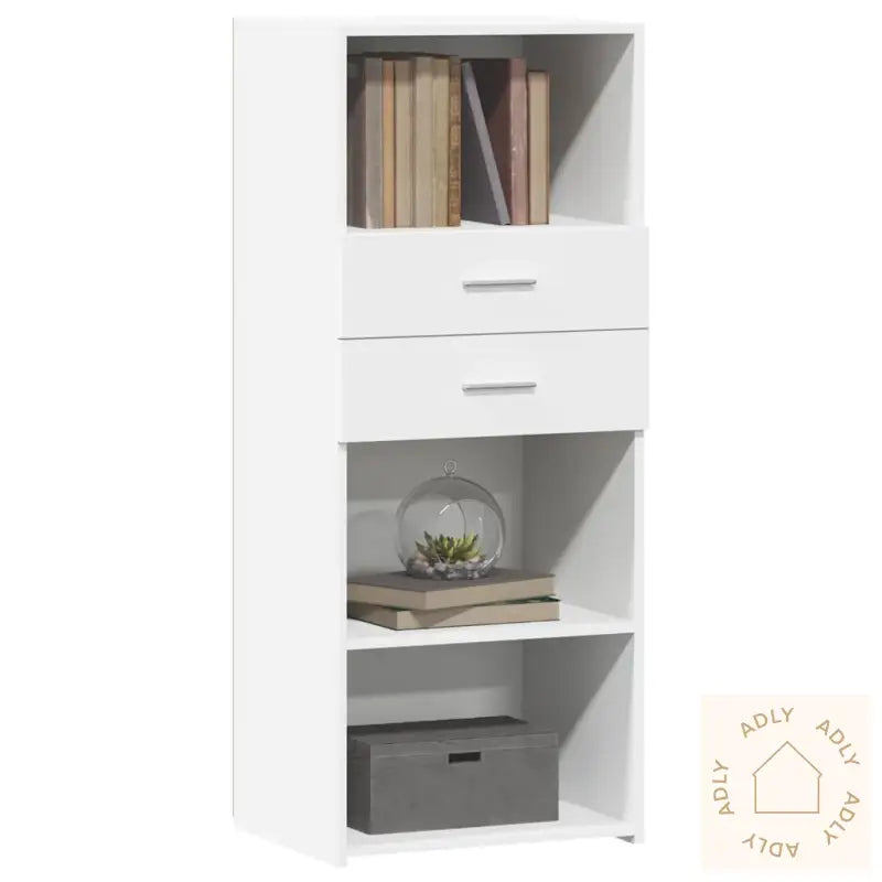 Hylle Hvit 50X42,5X124 Cm Konstruert Tre