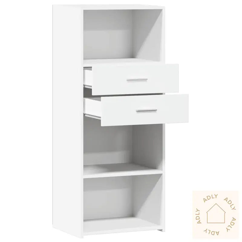 Hylle Hvit 50X42,5X124 Cm Konstruert Tre