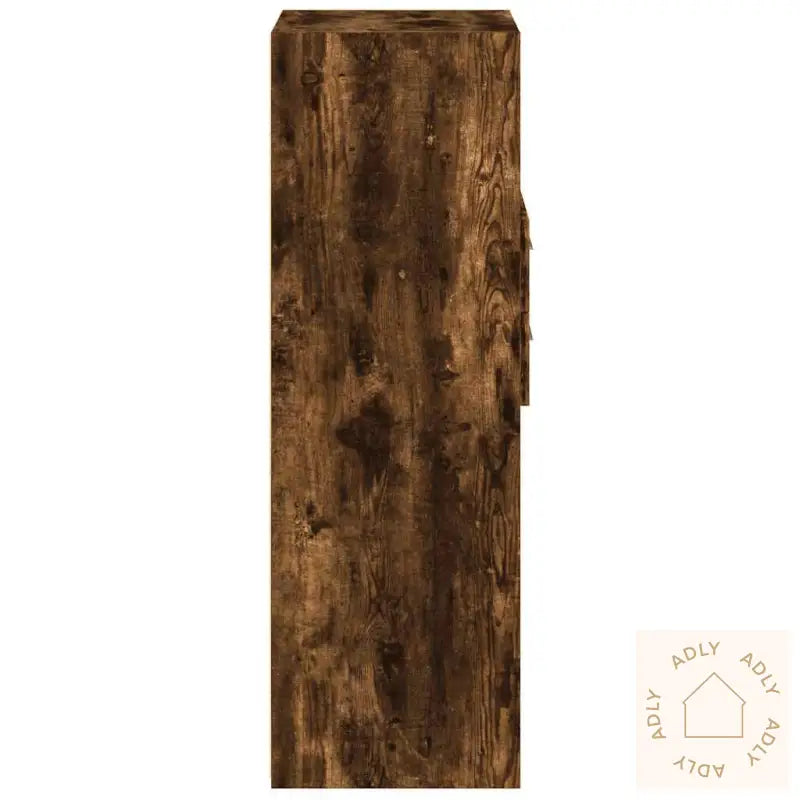 Hylle Røkt Eik 30X42,5X124 Cm Konstruert Tre