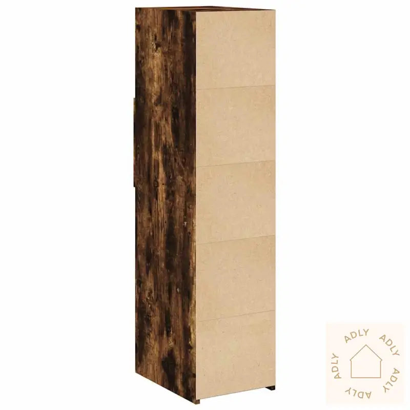 Hylle Røkt Eik 30X42,5X124 Cm Konstruert Tre