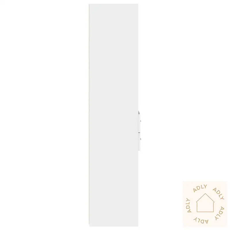 Hylle Hvit 40X42,5X185 Cm Konstruert Tre