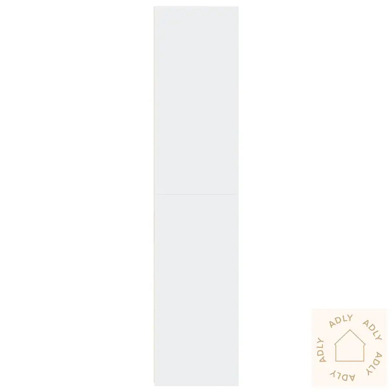 Hylle Hvit 30X41X185 Cm Konstruert Tre