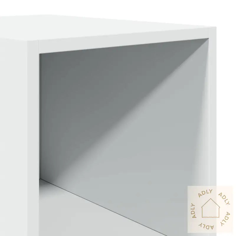 Hylle Hvit 30X41X185 Cm Konstruert Tre