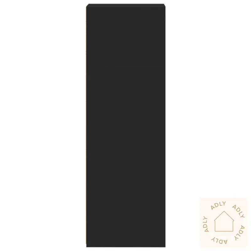 Hylle Svart 30X41X124 Cm Konstruert Tre