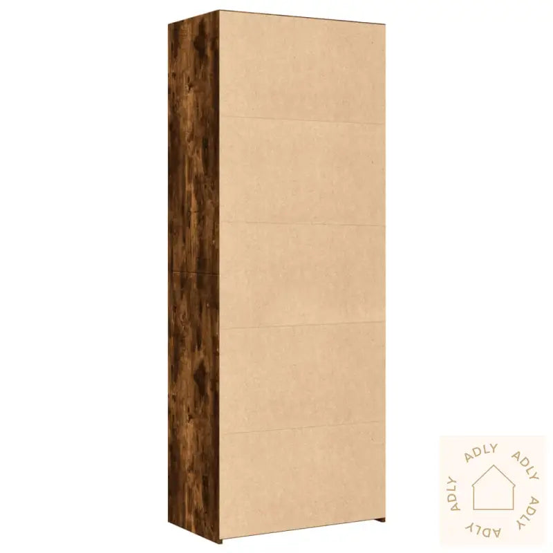 Hylle Røkt Eik 70X41X185 Cm Konstruert Tre