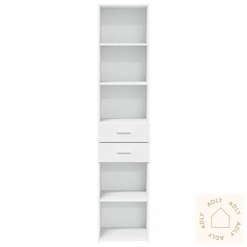 Hylle Hvit 40X42,5X185 Cm Konstruert Tre