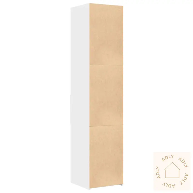 Hylle Hvit 40X42,5X185 Cm Konstruert Tre