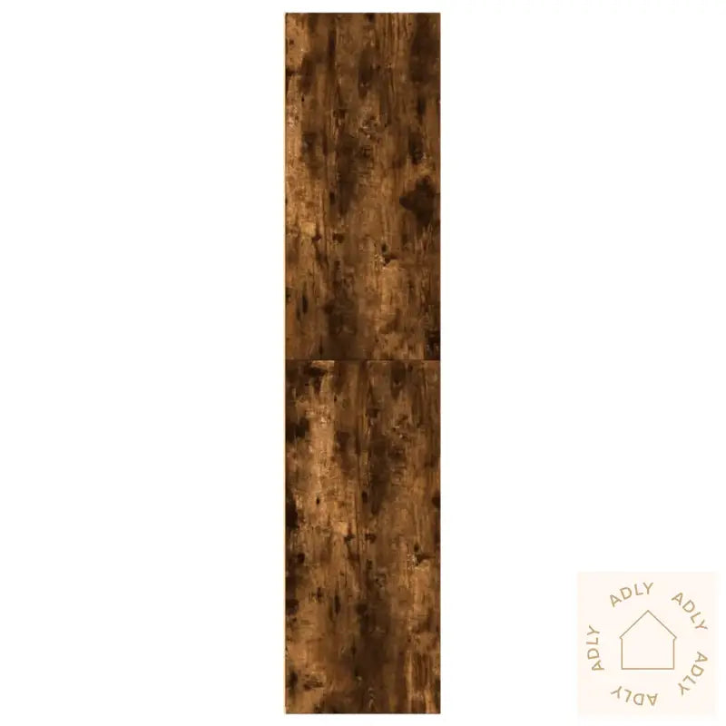 Hylle Røkt Eik 70X41X185 Cm Konstruert Tre