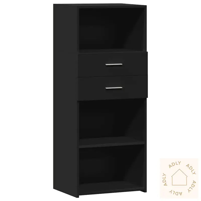 Hylle Svart 50X42,5X124 Cm Konstruert Tre