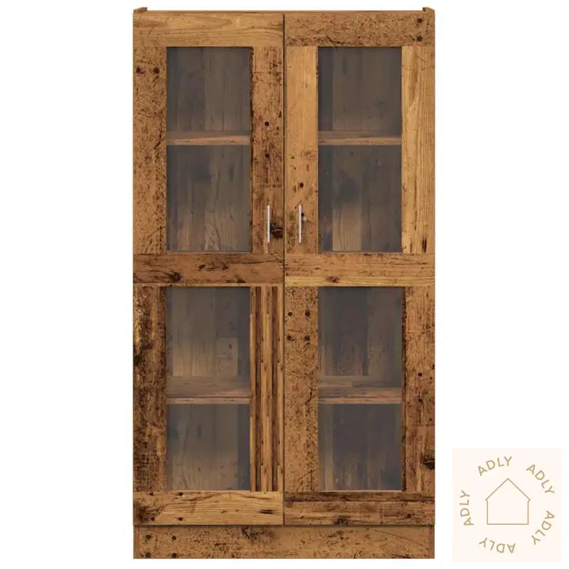Highboard Gammelt Tre 82,5X30,5X150 Cm Konstruert Tre