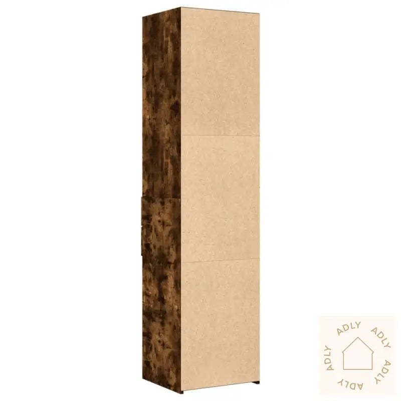 Hylle Røkt Eik 45X42,5X185 Cm Konstruert Tre