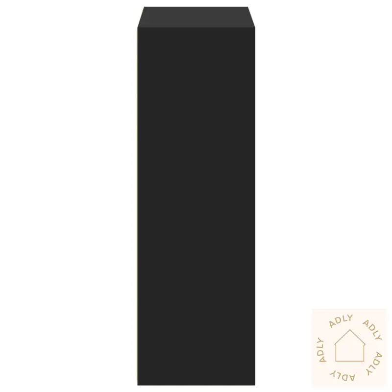Hylle Svart 70X41X124 Cm Konstruert Tre