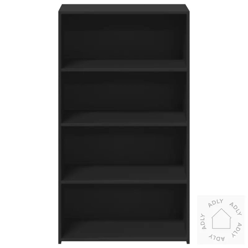 Hylle Svart 70X41X124 Cm Konstruert Tre
