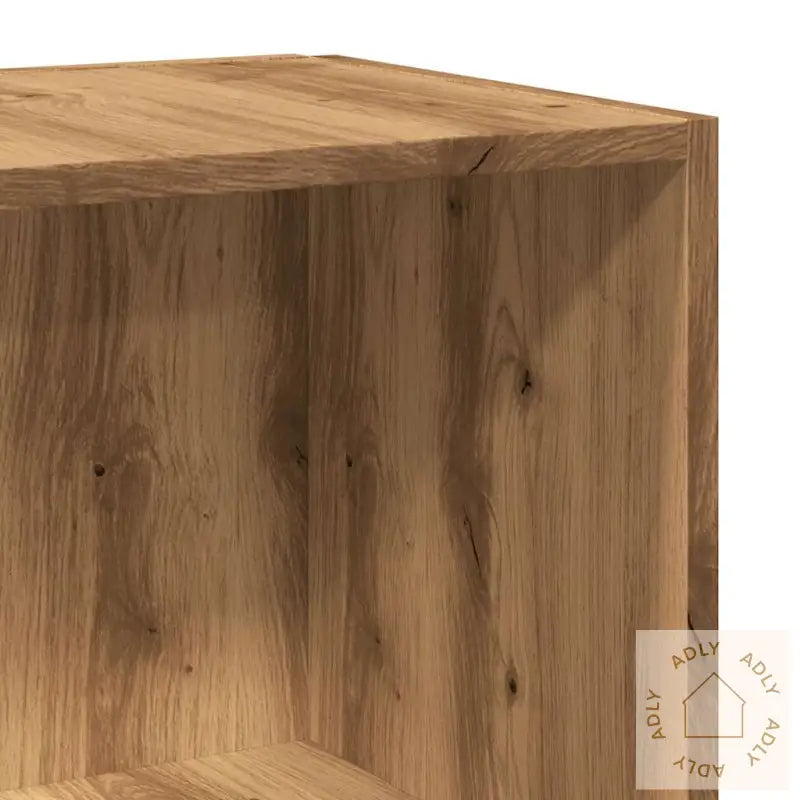 Hjørneskap Artisan Eik 33X33X132 Cm Konstruert Tre