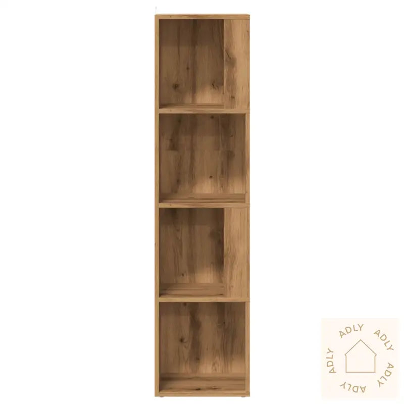 Hjørneskap Artisan Eik 33X33X132 Cm Konstruert Tre