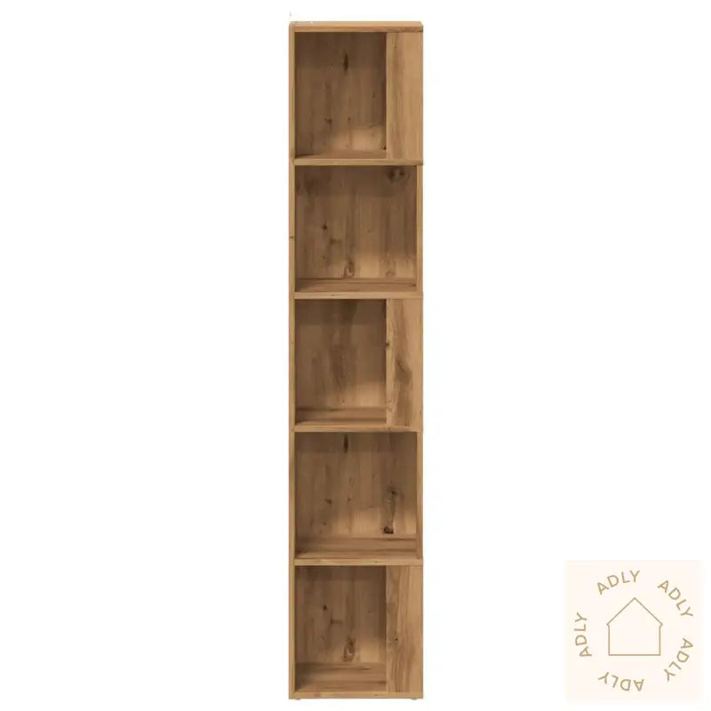 Hjørneskap Artisan Eik 33X33X165 Cm Konstruert Tre