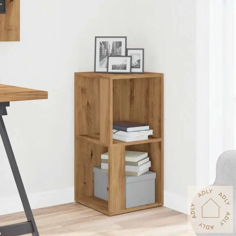 Hjørneskap Artisan Eik 33X33X67 Cm Konstruert Tre