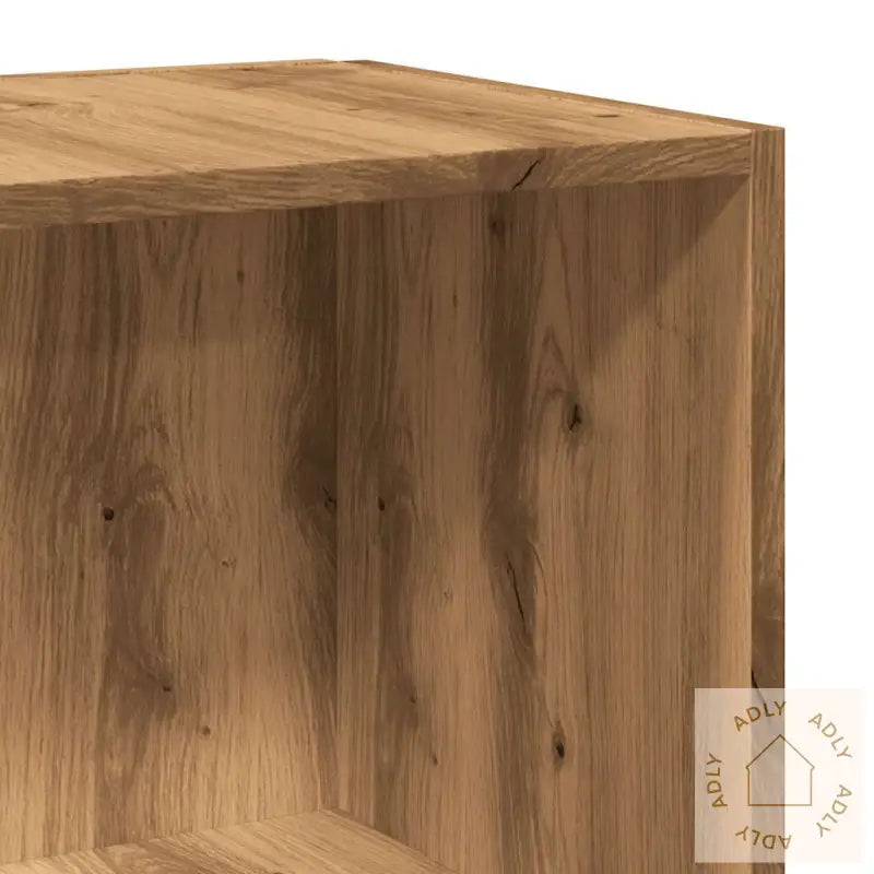Hjørneskap Artisan Eik 33X33X165 Cm Konstruert Tre