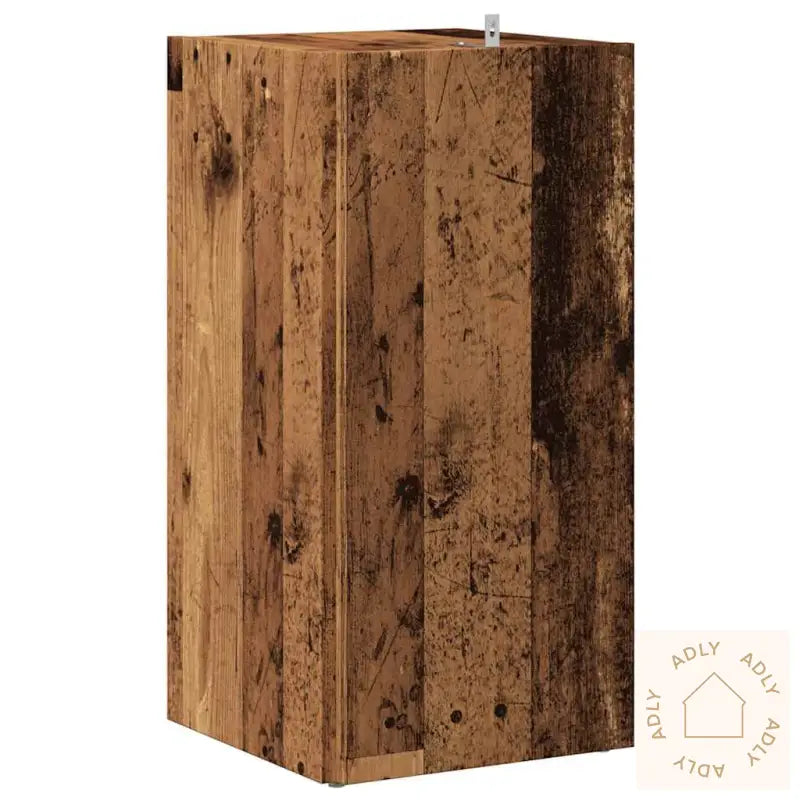 Hjørneskap Gammelt Tre 33X33X67 Cm Konstruert Tre