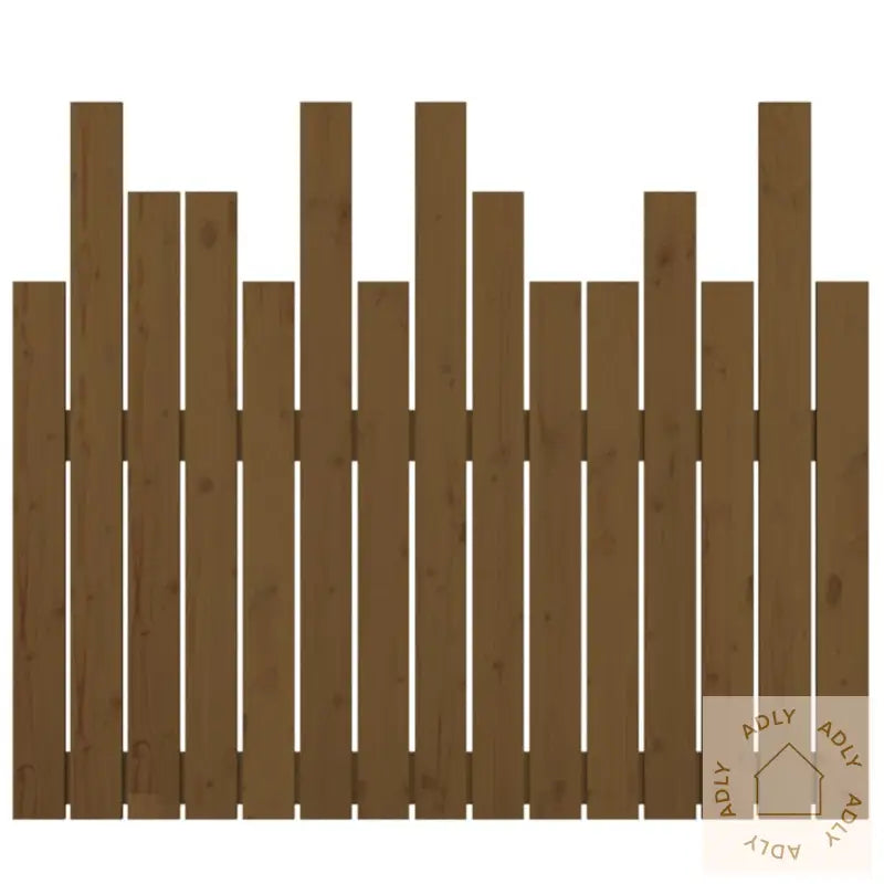 Veggmontert Hodegavl Honningbrun 95,5X3X80 Cm Heltre Furu
