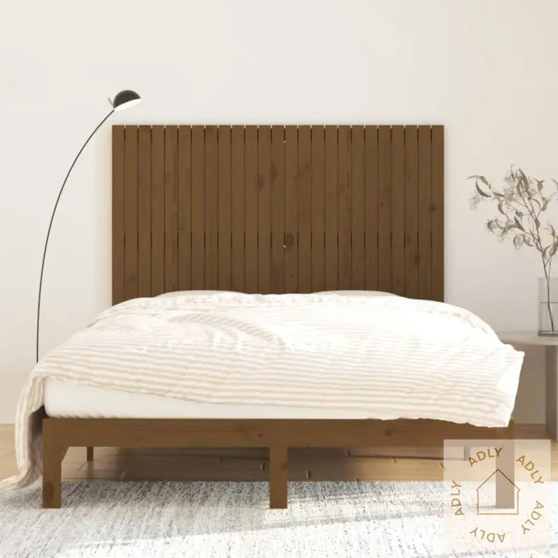 Veggmontert Hodegavl Honningbrun 159,5X3X110 Cm Heltre Furu