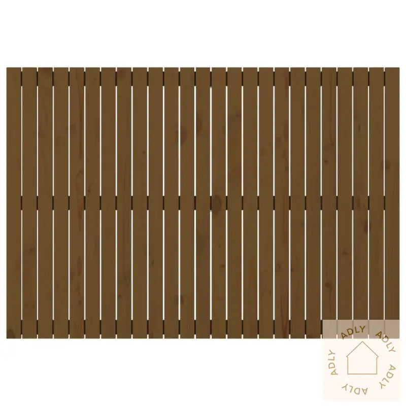 Veggmontert Hodegavl Honningbrun 159,5X3X110 Cm Heltre Furu