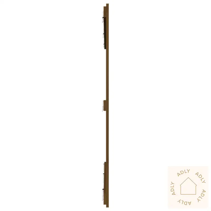 Veggmontert Hodegavl Honningbrun 159,5X3X110 Cm Heltre Furu