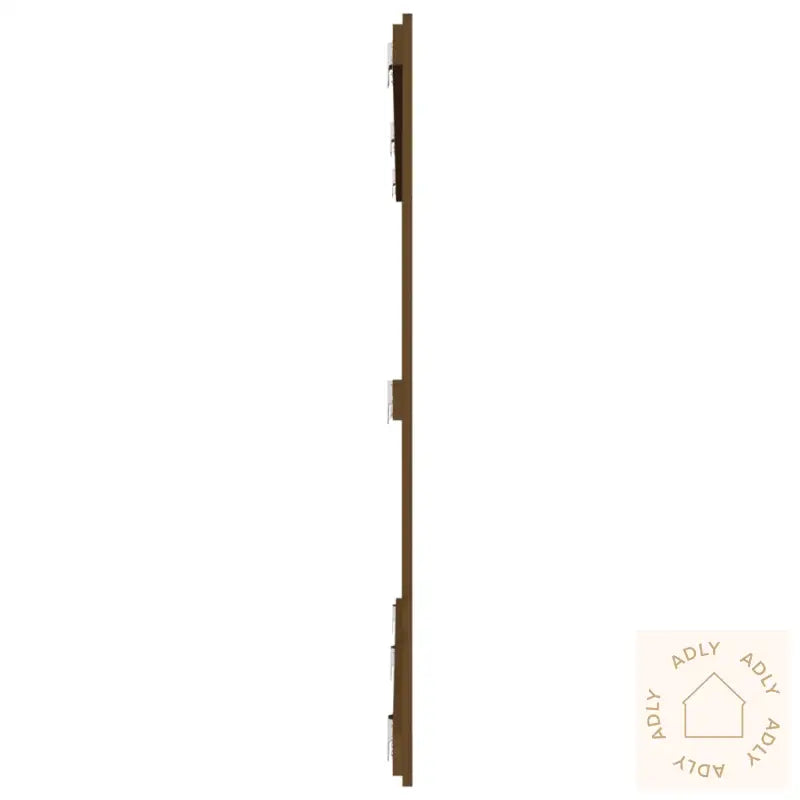 Veggmontert Hodegavl Honningbrun 185X3X110 Cm Heltre Furu