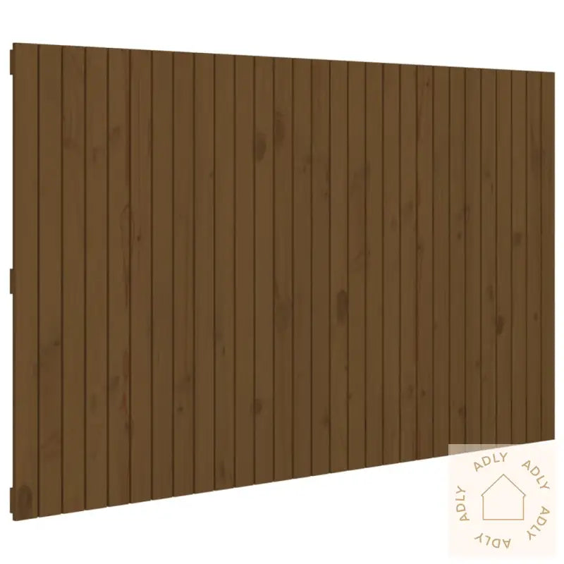 Veggmontert Hodegavl Honningbrun 185X3X110 Cm Heltre Furu