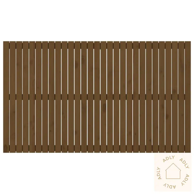 Veggmontert Hodegavl Honningbrun 185X3X110 Cm Heltre Furu