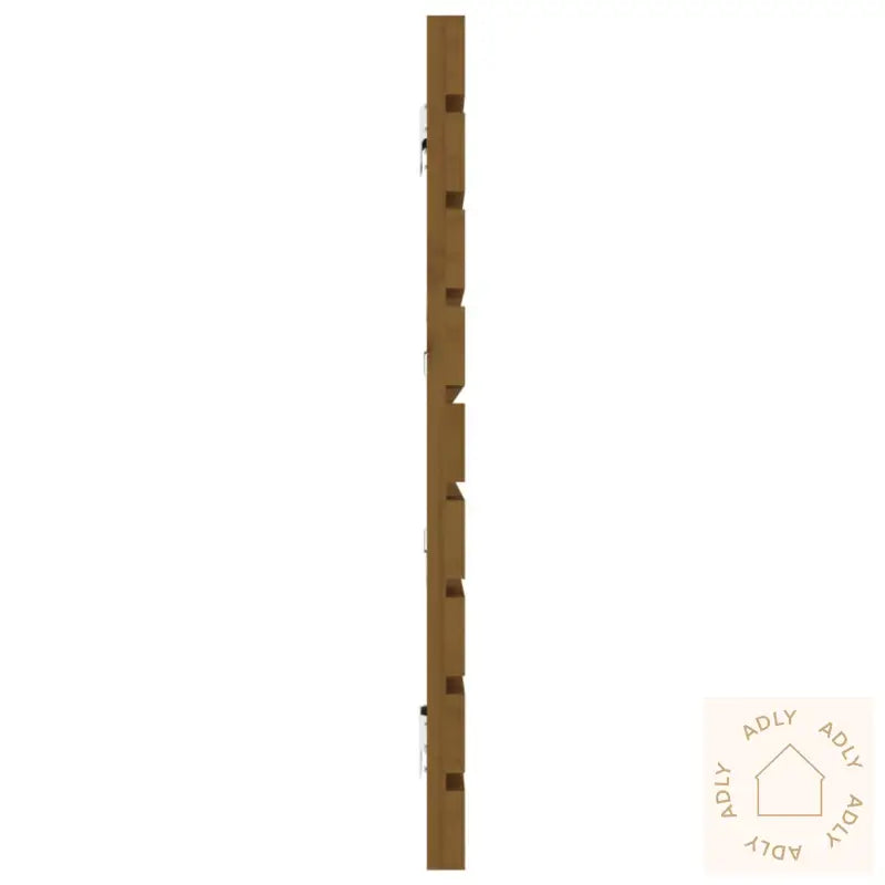 Veggmontert Hodegavl Honningbrun 206X3X63 Cm Heltre Furu