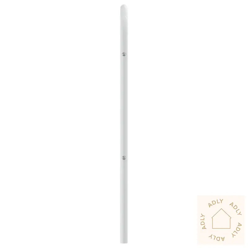 Sengegavl I Metall Hvit 80 Cm
