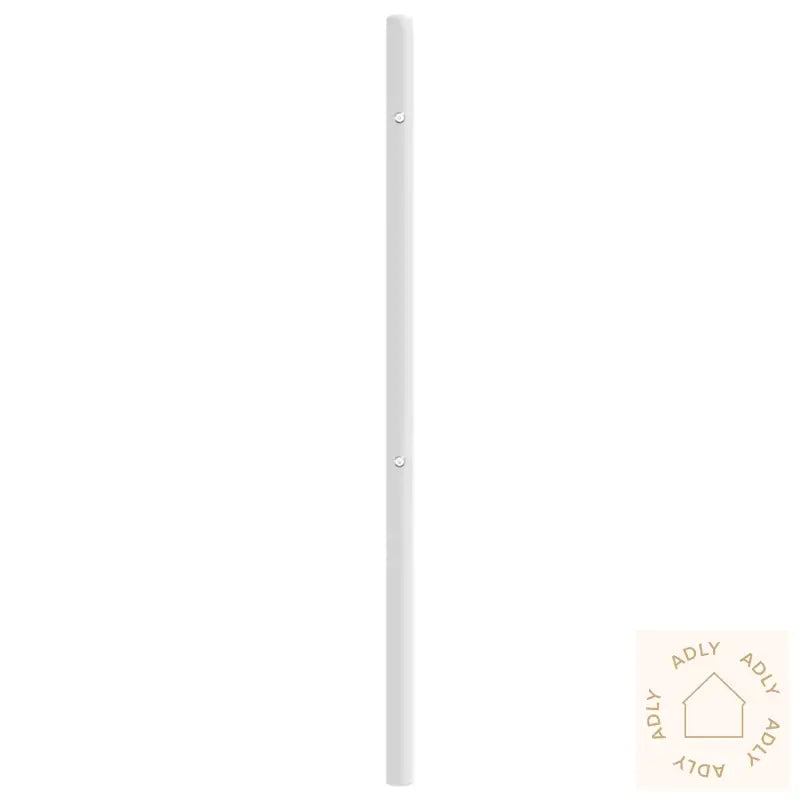 Sengegavl I Metall Hvit 150 Cm