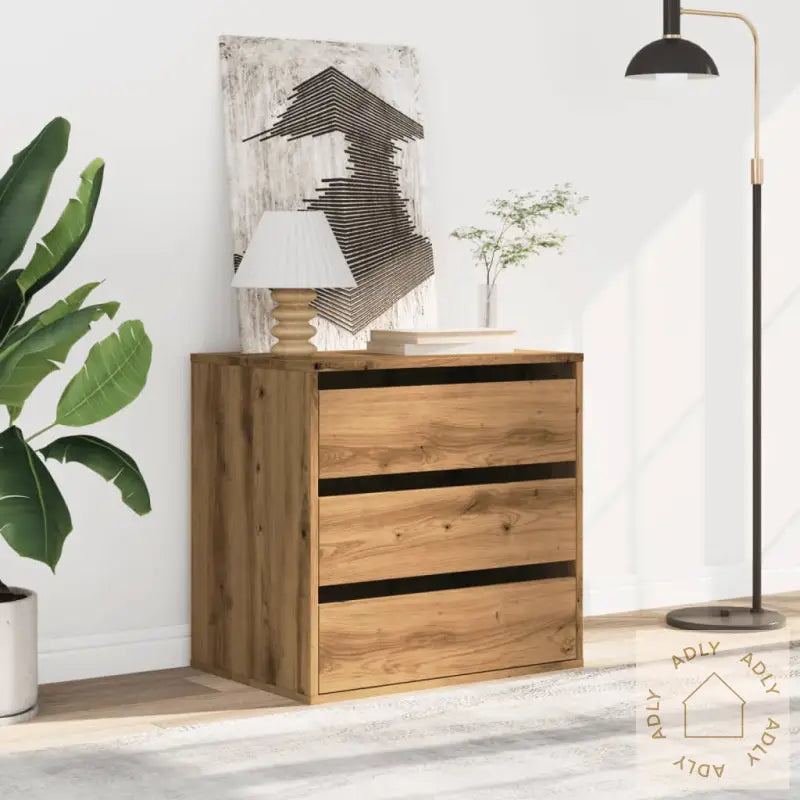 Kommode Artisan Eik 60X41X58 Cm Konstruert Tre