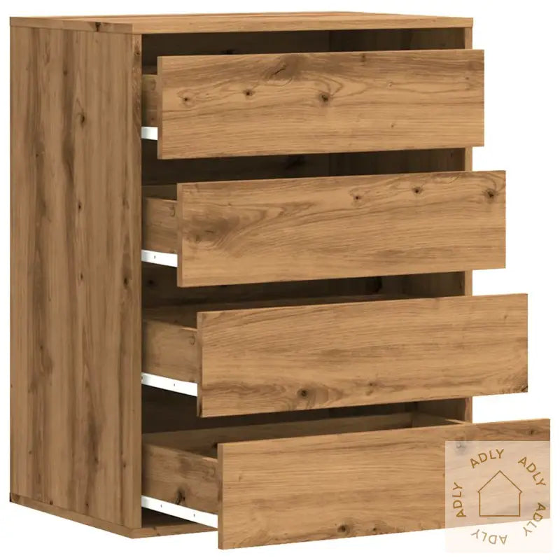 Kommode Artisan Eik 60X41X76 Cm Konstruert Tre