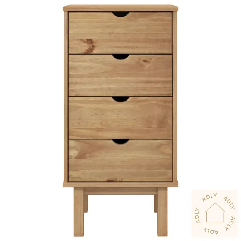 Kommode Otta 45X39X90 Cm Heltre Furu