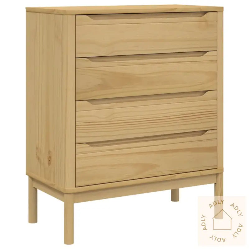 Kommode Floro Voksbrun Heltre Furu