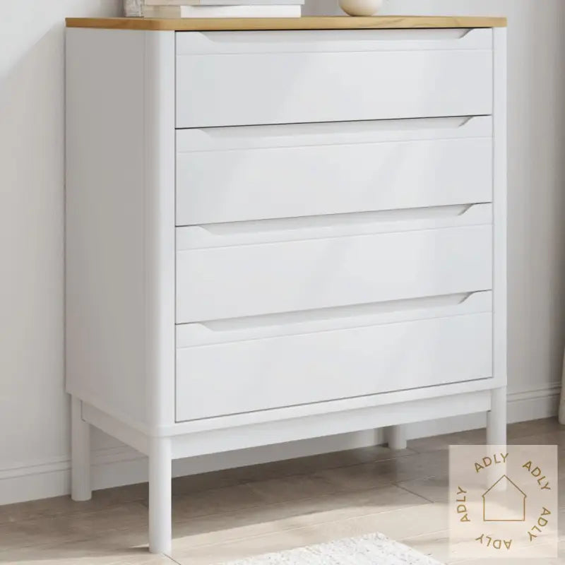 Kommode Floro Hvit Heltre Furu