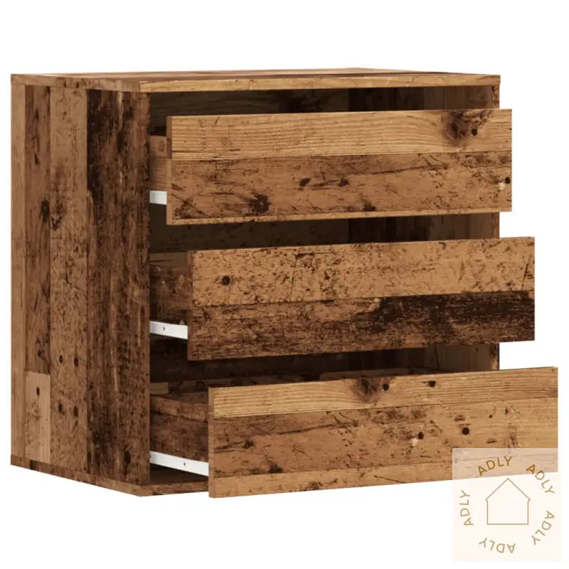 Kommode Gammelt Tre 60X41X58 Cm Konstruert Tre