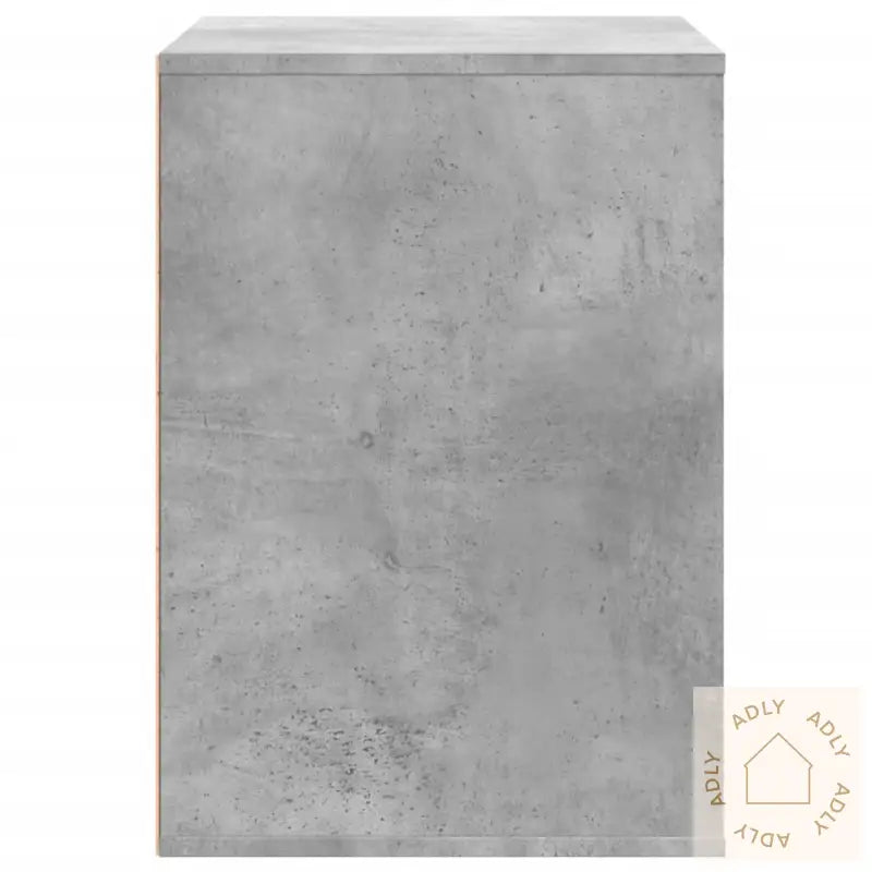 Kommode Betonggrå 80X41X58 Cm Konstruert Tre