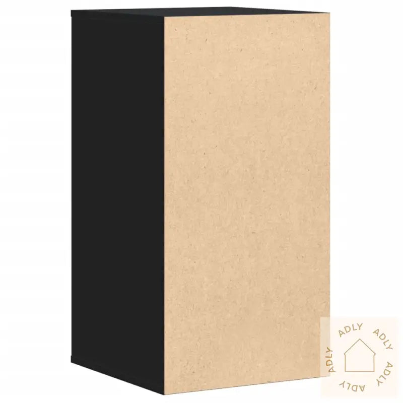 Kommode Svart 40X41X76 Cm Konstruert Tre