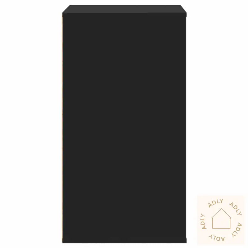 Kommode Svart 60X41X76 Cm Konstruert Tre
