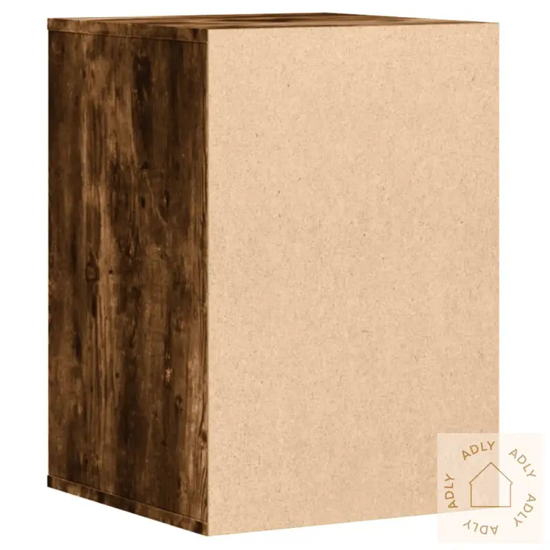 Kommode Røkt Eik 40X41X58 Cm Konstruert Tre